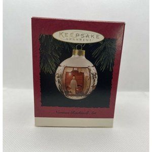1994 Hallmark Keepsake Ornament Norman Rockwell Art Saturday Evening Post 1956